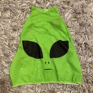 Alien Festival Crop Top